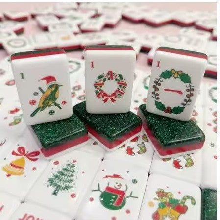 Christmas American Mahjong Tile Set | Holiday Edition | Pre-Order