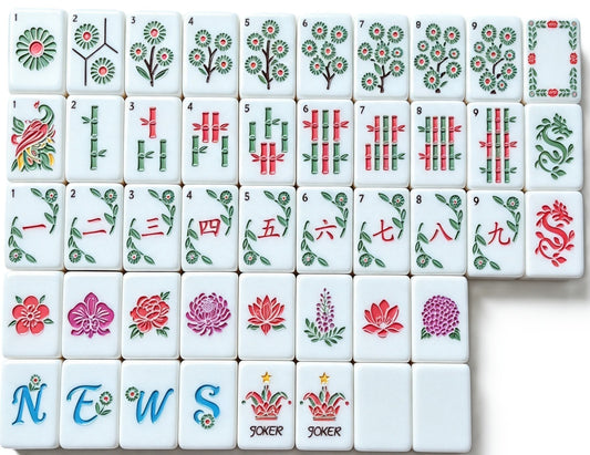 Opal Dream Mahjong Tile Set