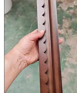 20-Inch Wooden American Mahjong Racks with Magnetic Scalloped Pushers | Set of 4