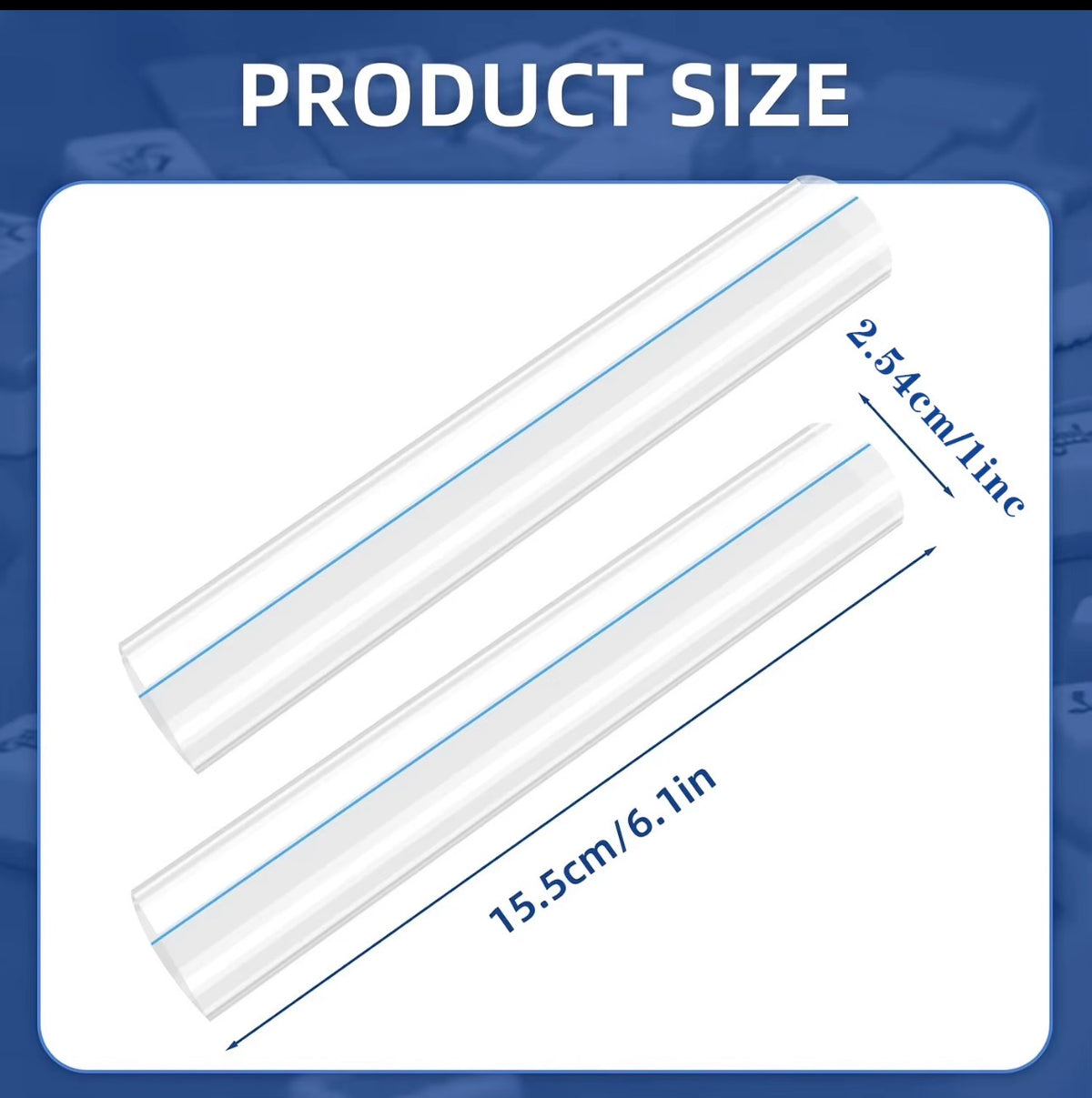 Acrylic magnifying Mahjong line finder over an American Mahjong card